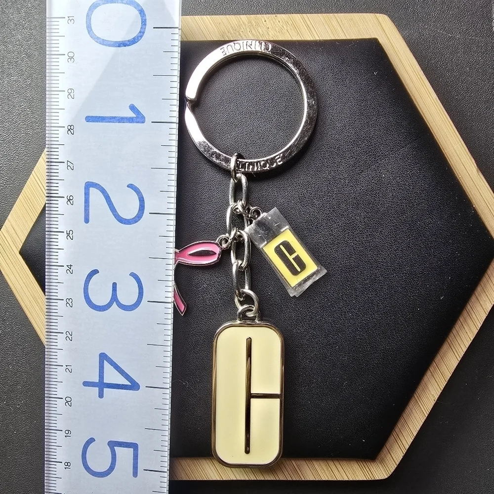 2/$20 Clinique BCRF Pink‎ Keychain (EUC)